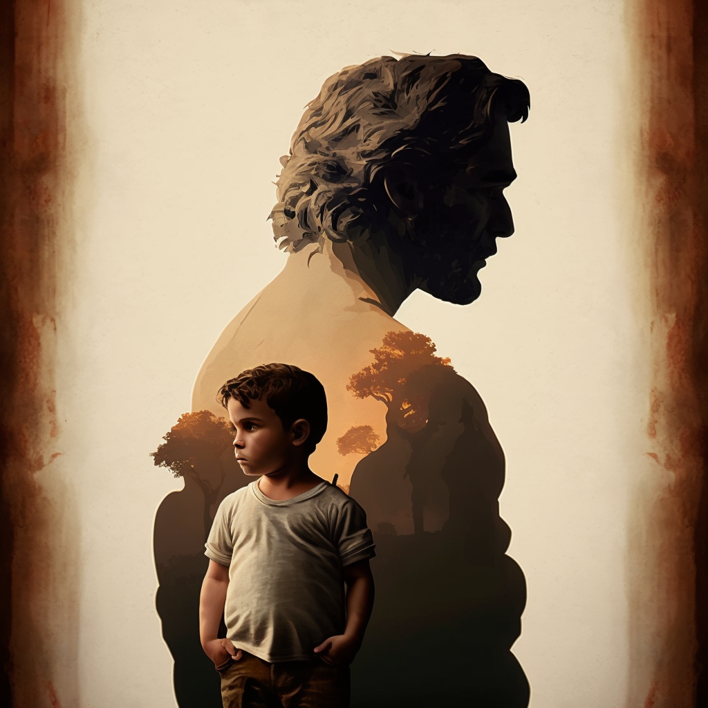 Скачать Изображение "Aatwafi_Adi_man_and_boy_art_gallery_1b633507-a9e9-4f56-b5a1-c704761c73fe" на тему "ИИ изображение", STVIX.com — изображение для товара Скачать Изображение "Aatwafi_Adi_man_and_boy_art_gallery_1b633507-a9e9-4f56-b5a1-c704761c73fe" на тему "ИИ изображение", STVIX.com PNG без фона, скачать, для Wildberries