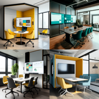 Скачать Изображение "Jime_a_picture_of_a_modern_office_with_a_screen_for_hybrid_conf_02689aab-dd51-4644-aafc-71e60283cf10" на тему "ИИ изображение", STVIX.com PNG без фона, карточка товара, для Wildberries