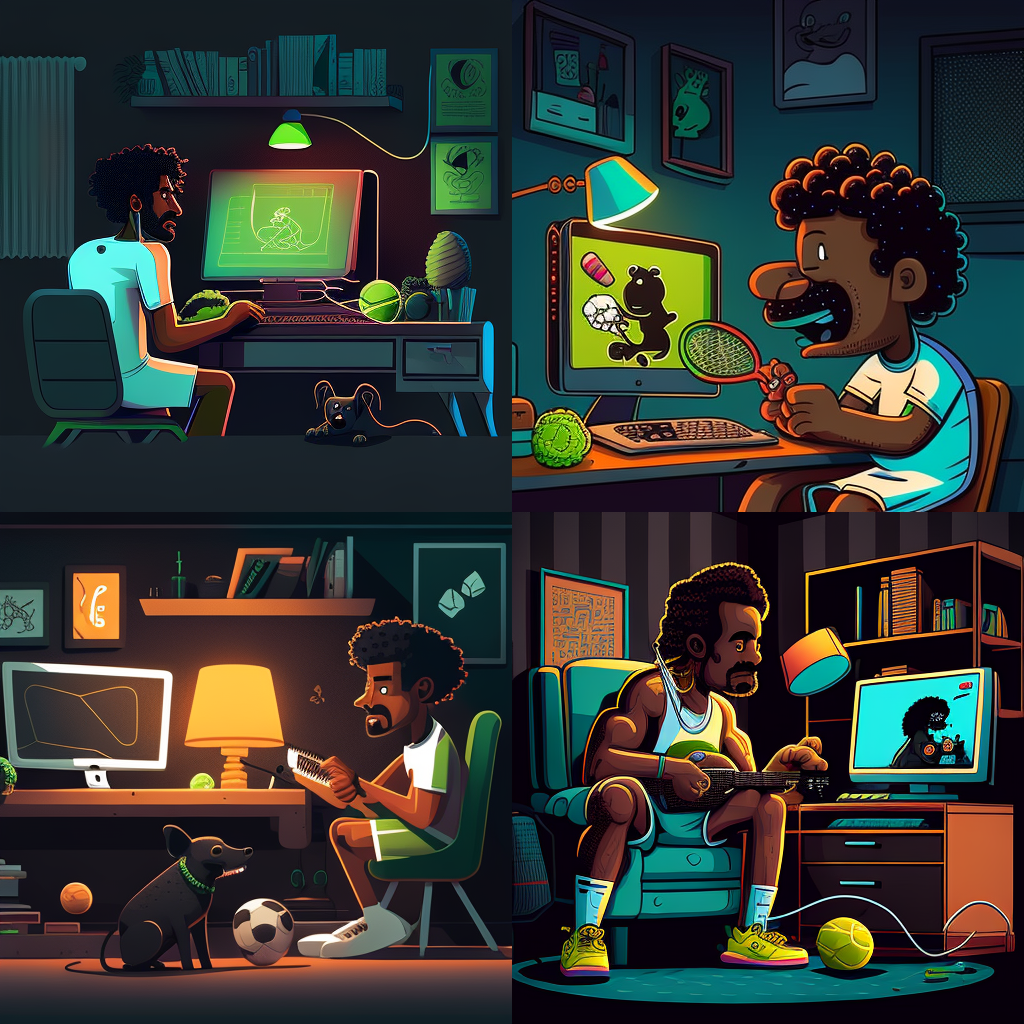 Скачать Изображение "KelHoggs_40_years_old_black_tennis_player_happily_doing_crypto__139ce15b-f98b-406c-b54e-c4457de0f0c5" на тему "ИИ изображение", STVIX.com PNG без фона, для Wildberries, для маркетплейса