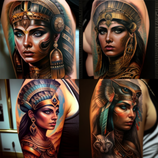 Скачать Изображение "Lucas_Costa_tattoo_egyptian_cleopatra_762856c1-4c36-4d87-af08-555e327284d9" на тему "ИИ изображение", STVIX.com PNG без фона, для маркетплейса, для Ozon
