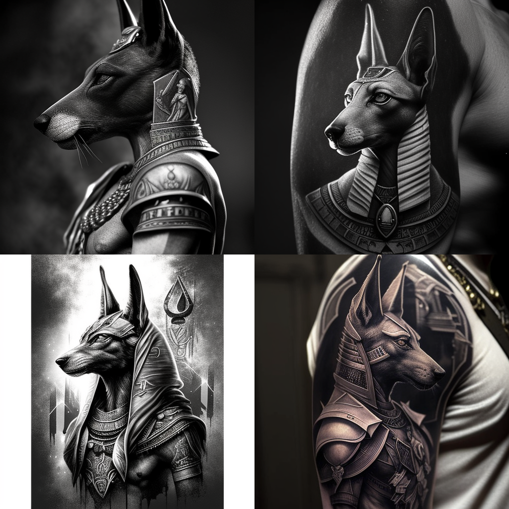 Скачать Изображение "Lucas_Costa_tattoo_egyptian_god_anubis_black_and_white_78c0d6c1-f0ce-482f-a8c9-3f1f7163028b" на тему "ИИ изображение", STVIX.com — изображение для товара Скачать Изображение "Lucas_Costa_tattoo_egyptian_god_anubis_black_and_white_78c0d6c1-f0ce-482f-a8c9-3f1f7163028b" на тему "ИИ изображение", STVIX.com PNG без фона, для маркетплейса, карточка товара