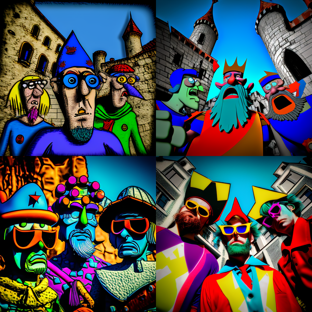 Скачать Изображение "NEOGAMESTX_Cartoonish_Crusaders_Wacky_Imaginative_Eccentric_Zan_42b0afb6-d32f-41d8-bbc4-15fc0810c2d5" на тему "ИИ изображение", STVIX.com — изображение для товара Скачать Изображение "NEOGAMESTX_Cartoonish_Crusaders_Wacky_Imaginative_Eccentric_Zan_42b0afb6-d32f-41d8-bbc4-15fc0810c2d5" на тему "ИИ изображение", STVIX.com PNG без фона, скачать, карточка товара