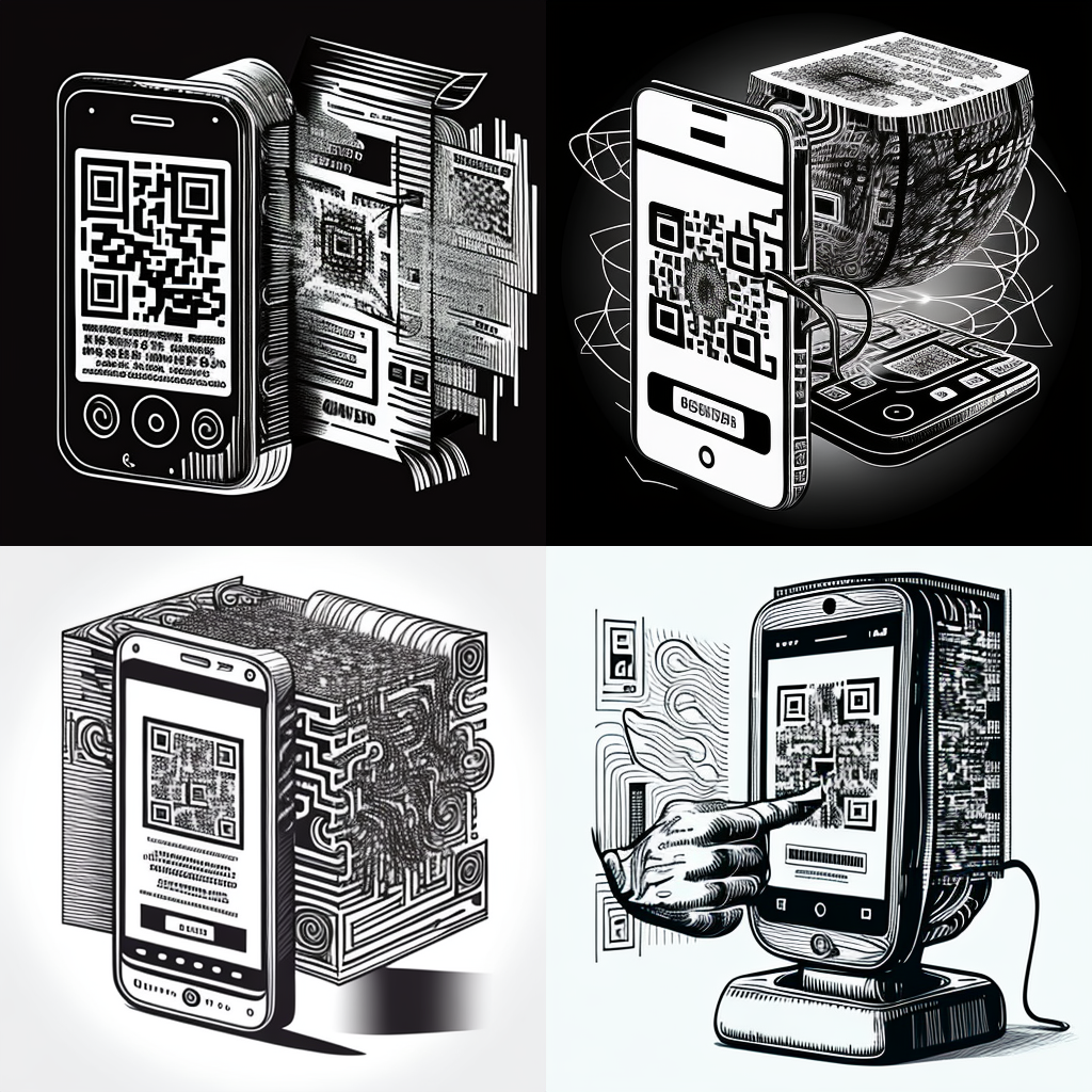 Скачать Изображение "Sumedh_Jadhav_phone_scanning_QR_codevector_line_drawing_0aaf9f49-2834-48ba-bbcd-6e9e0b6eab68" на тему "ИИ изображение", STVIX.com — изображение для товара Скачать Изображение "Sumedh_Jadhav_phone_scanning_QR_codevector_line_drawing_0aaf9f49-2834-48ba-bbcd-6e9e0b6eab68" на тему "ИИ изображение", STVIX.com PNG без фона, для Ozon, скачать