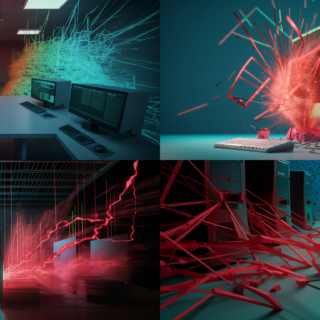 Скачать Изображение "The_Bull_Creative_concept_of_a_Denial_of_Service_attack_or_DoS__7546b488-d3a1-4a0b-b227-bed4cd333242" на тему "ИИ изображение", STVIX.com PNG без фона, карточка товара, для Wildberries