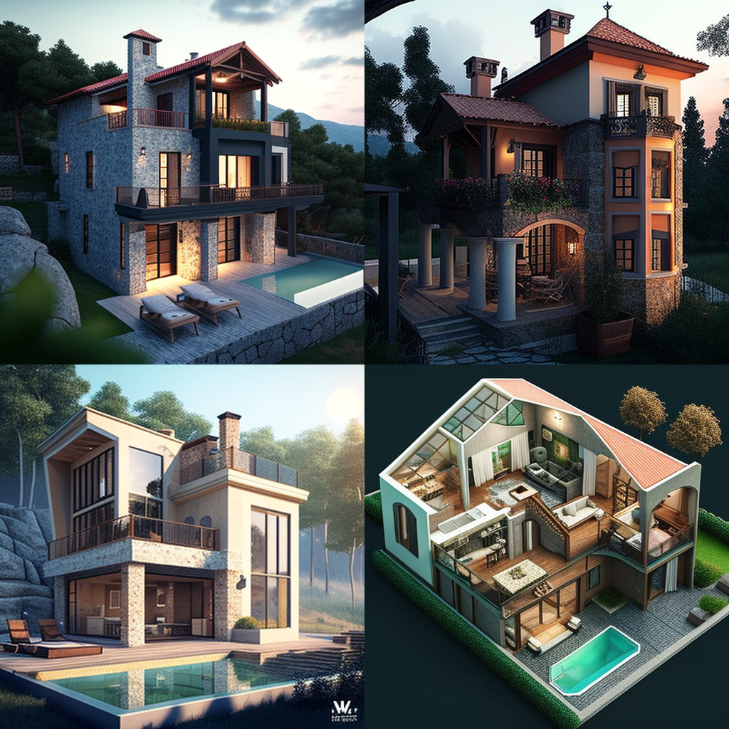 Скачать Изображение "The_house_is_70_square_meters_for_5_people_two_floors_with_5f68551a-d724-47ea-a28b-191dd95c60c1" на тему "ИИ изображение", STVIX.com PNG без фона, скачать, для Ozon