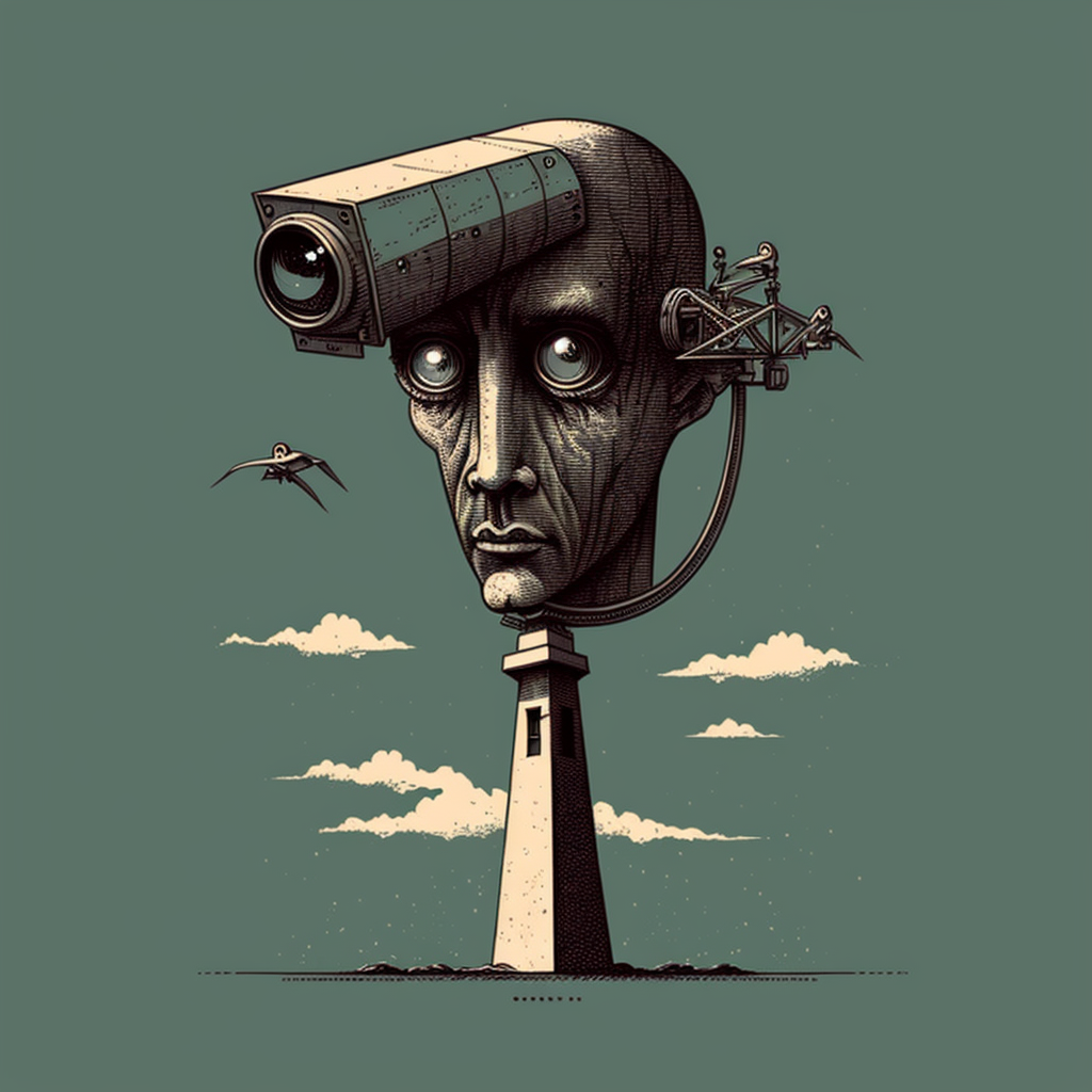 Скачать alex-burov_a_surveillance_camera_flies_out_of_the_head_of_a_lan_7c3a3afd-8ef2-4044-9bdf-f706b5a2aee2 — изображение для товара Скачать alex-burov_a_surveillance_camera_flies_out_of_the_head_of_a_lan_7c3a3afd-8ef2-4044-9bdf-f706b5a2aee2 PNG без фона, карточка товара, для Ozon