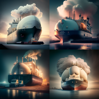 Скачать Изображение "alex-burov_the_lng_tanker_is_loaded_at_the_terminal_polluting_t_445cac31-6f66-479d-9734-f2a6e80471b3" на тему "ИИ изображение", STVIX.com PNG без фона, для Wildberries, для маркетплейса