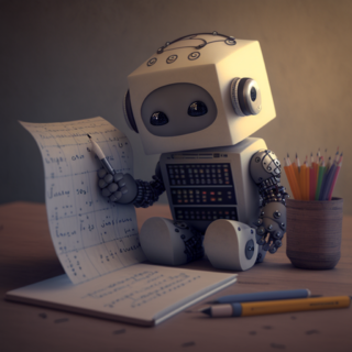 Скачать Изображение "baitang_cute_robot_solving_software_engineering_problems_321e0f73-7832-4318-8363-b2c8bc64a73d" на тему "ИИ изображение", STVIX.com PNG без фона, для Wildberries, карточка товара