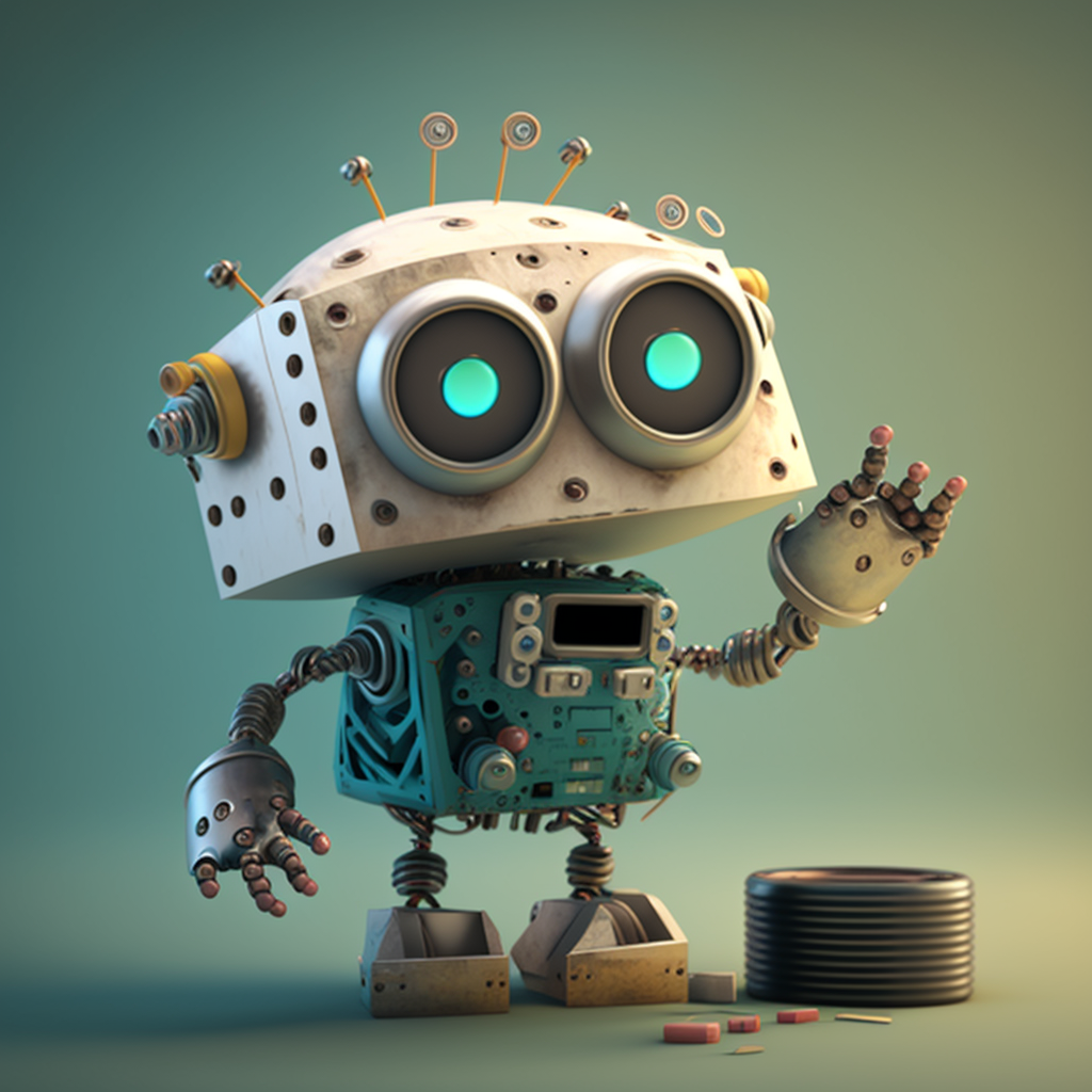 Скачать Изображение "fjrois_cute_robot_excited_while_solving_engineering_problems_315f3e6c-3646-4425-a62b-e18cdeb021bf" на тему "ИИ изображение", STVIX.com — изображение для товара Скачать Изображение "fjrois_cute_robot_excited_while_solving_engineering_problems_315f3e6c-3646-4425-a62b-e18cdeb021bf" на тему "ИИ изображение", STVIX.com PNG без фона, для Wildberries, для маркетплейса