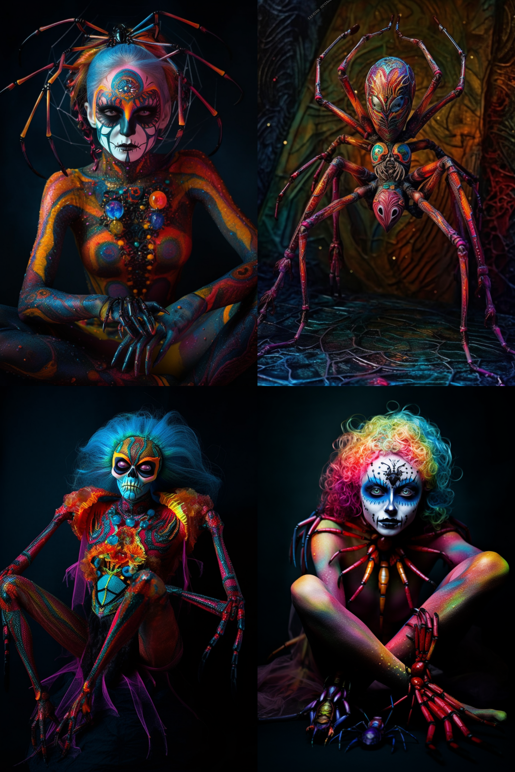 Скачать Изображение "keastham_webs_psychadelic_vivid_colors_spiders_and_spider_beaut_751cf9de-257c-4a81-a699-e512565dd032" на тему "ИИ изображение", STVIX.com — изображение для товара Скачать Изображение "keastham_webs_psychadelic_vivid_colors_spiders_and_spider_beaut_751cf9de-257c-4a81-a699-e512565dd032" на тему "ИИ изображение", STVIX.com PNG без фона, карточка товара, для Wildberries
