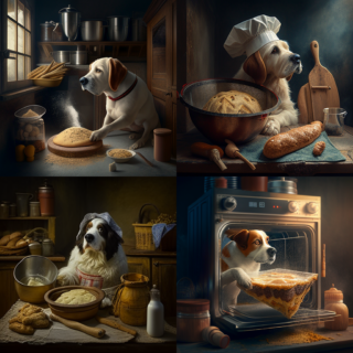 Скачать Изображение "orangefour44_the_dog_is_baking_cevapcici_4f5a2757-7a0e-4658-8cce-8efe92508a31" на тему "ИИ изображение", STVIX.com PNG без фона, для Wildberries, для маркетплейса