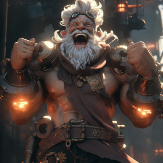 Скачать Изображение "yelattias_pirate_steampunk_muscle__massive_white_hair_and_beard_b5e281de-50f4-482f-9de4-064ff6e0e85e" на тему "ИИ изображение", STVIX.com PNG без фона, скачать, карточка товара